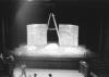 The stage for Perseus, Los Gatos High School, 1984