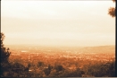 Los Gatos from the hills, in 1984 or so